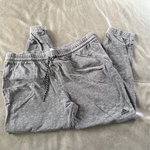 Adidas Heather Gray Joggers 2XL